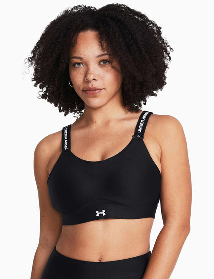 Under Armour Infinity 2.0 High Sports Bra - Black/Whiteimages1- The Sports Edit