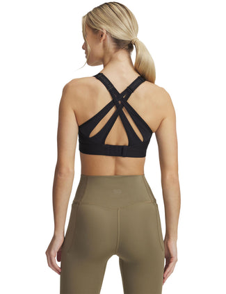 Infinity High Strappy Sports Bra - Black
