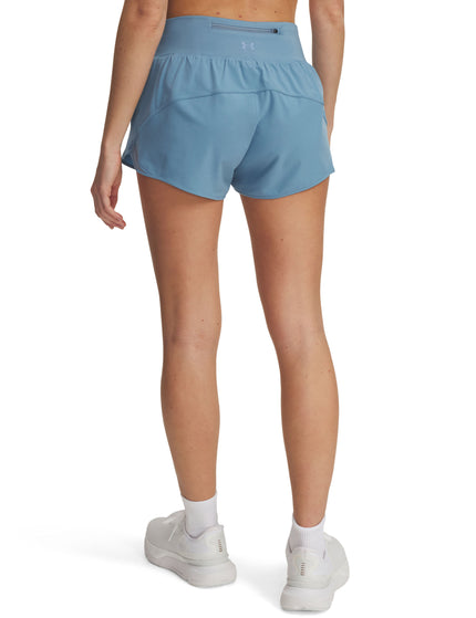 Under Armour Launch Pro 3" Shorts - Blue Smoke/Reflectiveimages2- The Sports Edit