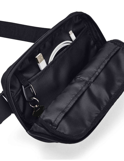 Under Armour Loudon Waist Bag Crossbody - Black/Whiteimages4- The Sports Edit