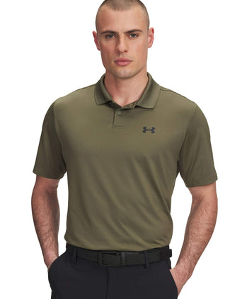 Matchplay Polo - Marine OD Green/Balck