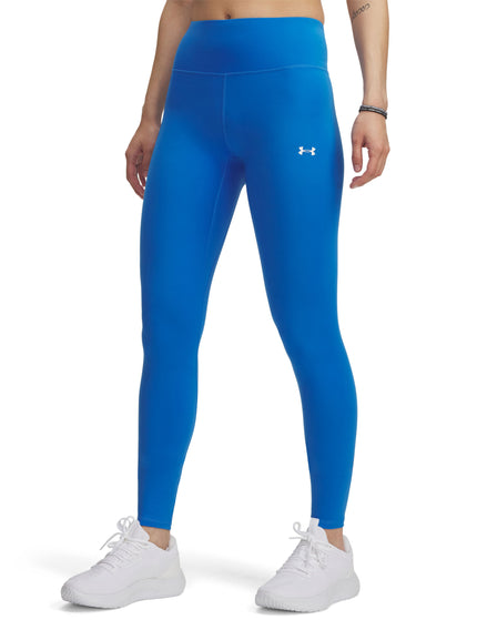 Under Armour Motion Leggings - Blue Atlantis/Whiteimages1- The Sports Edit