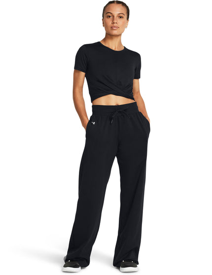 Under Armour Motion Open Hem Pants - Black/Whiteimages3- The Sports Edit