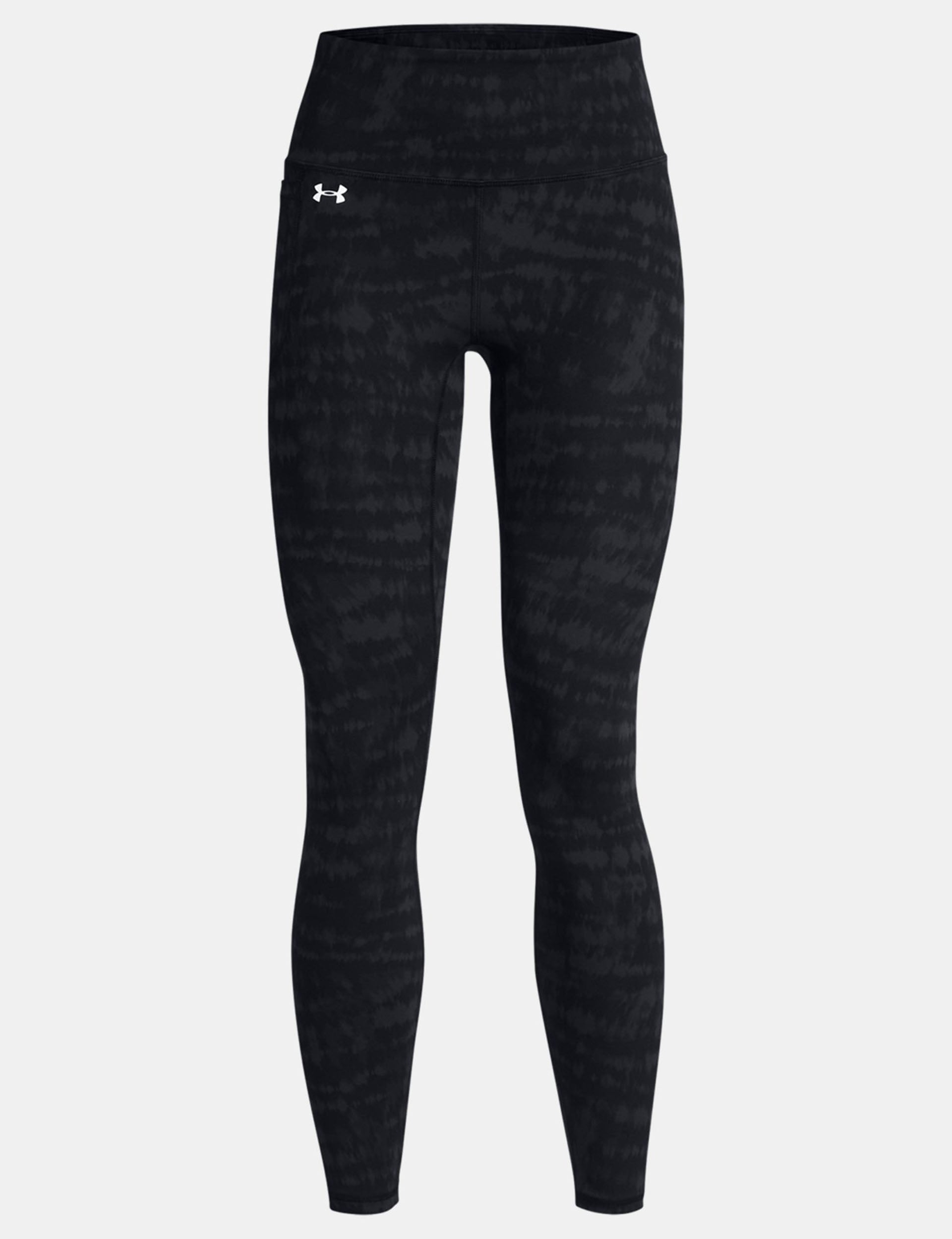 Under Armour Women's Cosy Blocked Tights (Black/White, Size XL)