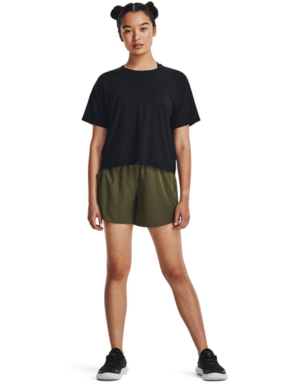 Under Armour Motion Short Sleeve - Black/Jet Greyimages4- The Sports Edit