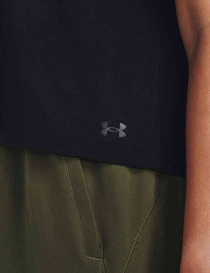 Under Armour Motion Short Sleeve - Black/Jet Greyimages3- The Sports Edit