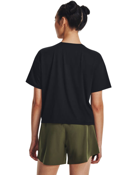 Under Armour Motion Short Sleeve - Black/Jet Greyimages2- The Sports Edit