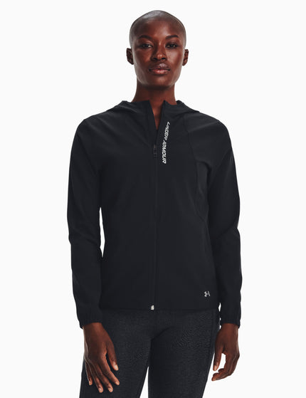 Under Armour OutRun The Storm Jacket - Black/Reflectiveimages1- The Sports Edit