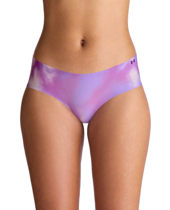Pure Stretch 3-Pack No Show Hipster - Violet Void/Transparent/Washed Navy