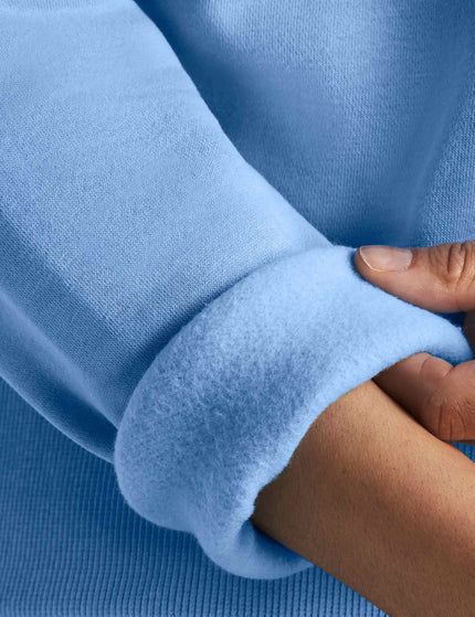 Under Armour Rival Fleece 1/2 Zip - Horizon Blueimages3- The Sports Edit