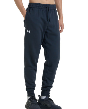 Rival Fleece Joggers - Black/White
