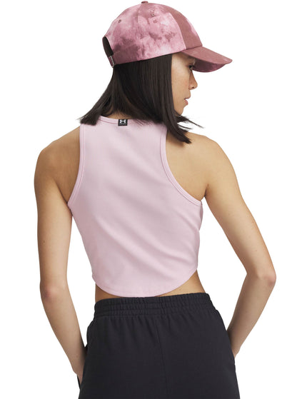 Under Armour Rival Rib Tank - Prime Pink/Whiteimages2- The Sports Edit