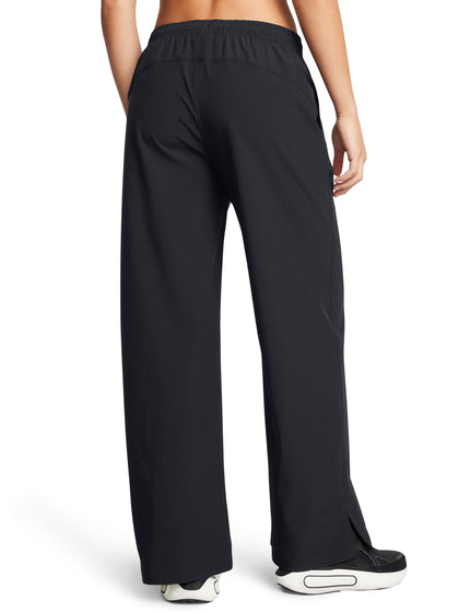 Under Armour Rival Wide Leg Pants - Black/Whiteimages2- The Sports Edit