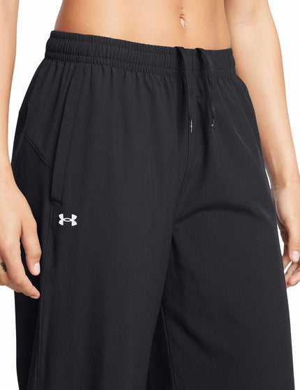 Under Armour Rival Wide Leg Pants - Black/Whiteimages3- The Sports Edit