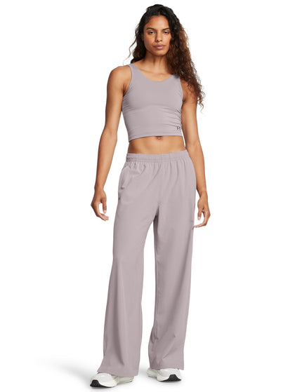 Under Armour Rival Wide Leg Pants - Tetra Greyimages3- The Sports Edit