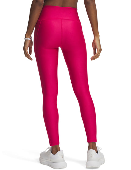 Under Armour Tech Ankle Leggings - Shaded Fuchsia/Whiteimages2- The Sports Edit