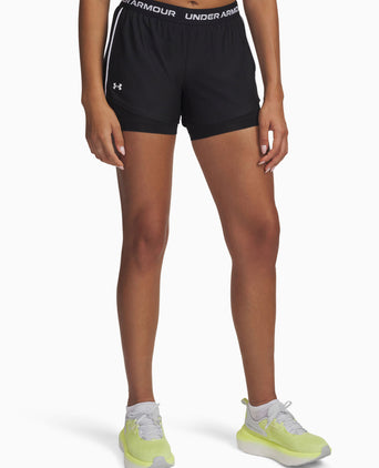Tech Play Up 2-in-1 Shorts - Black/White