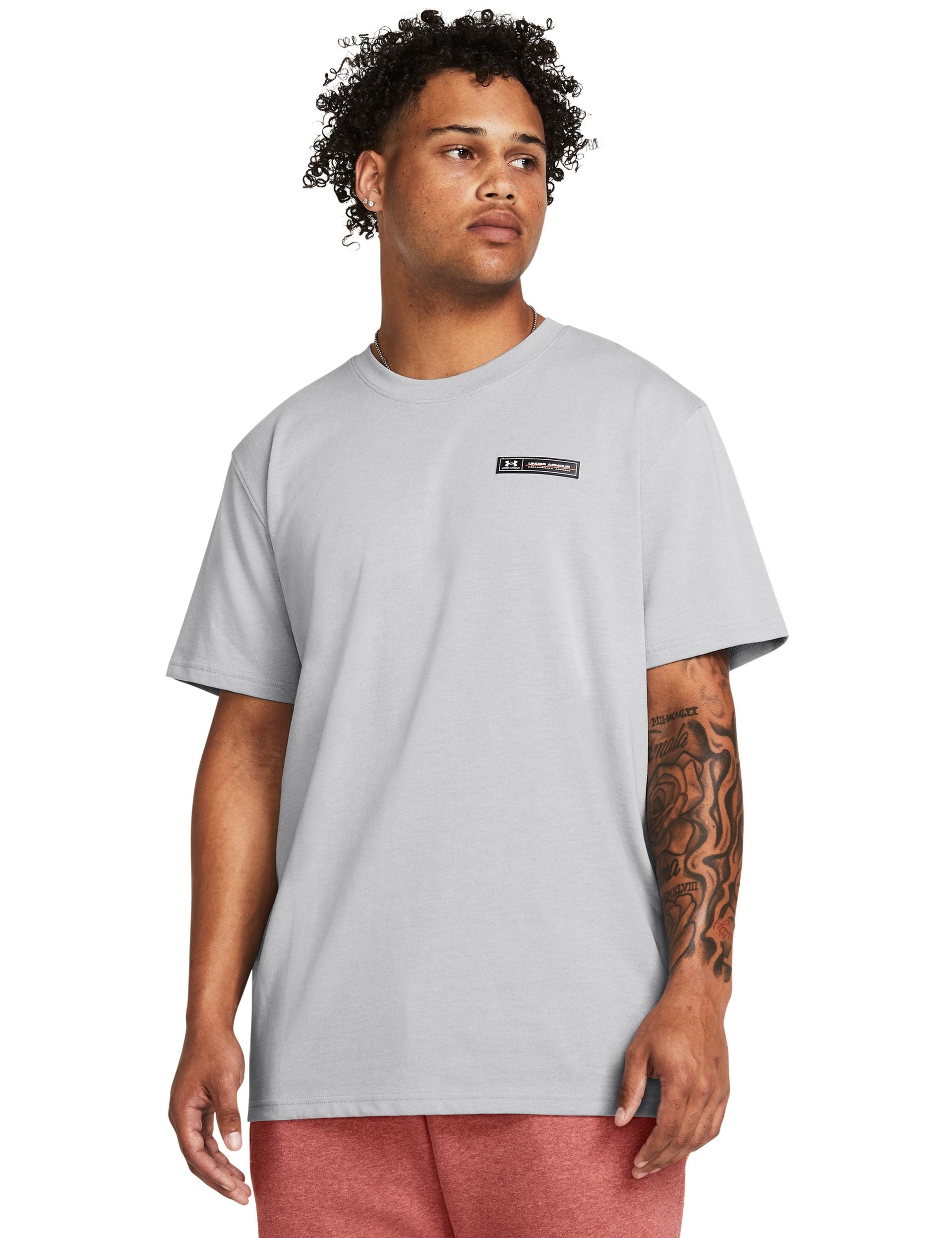 Heavyweight Label Mod Medium Heather Black