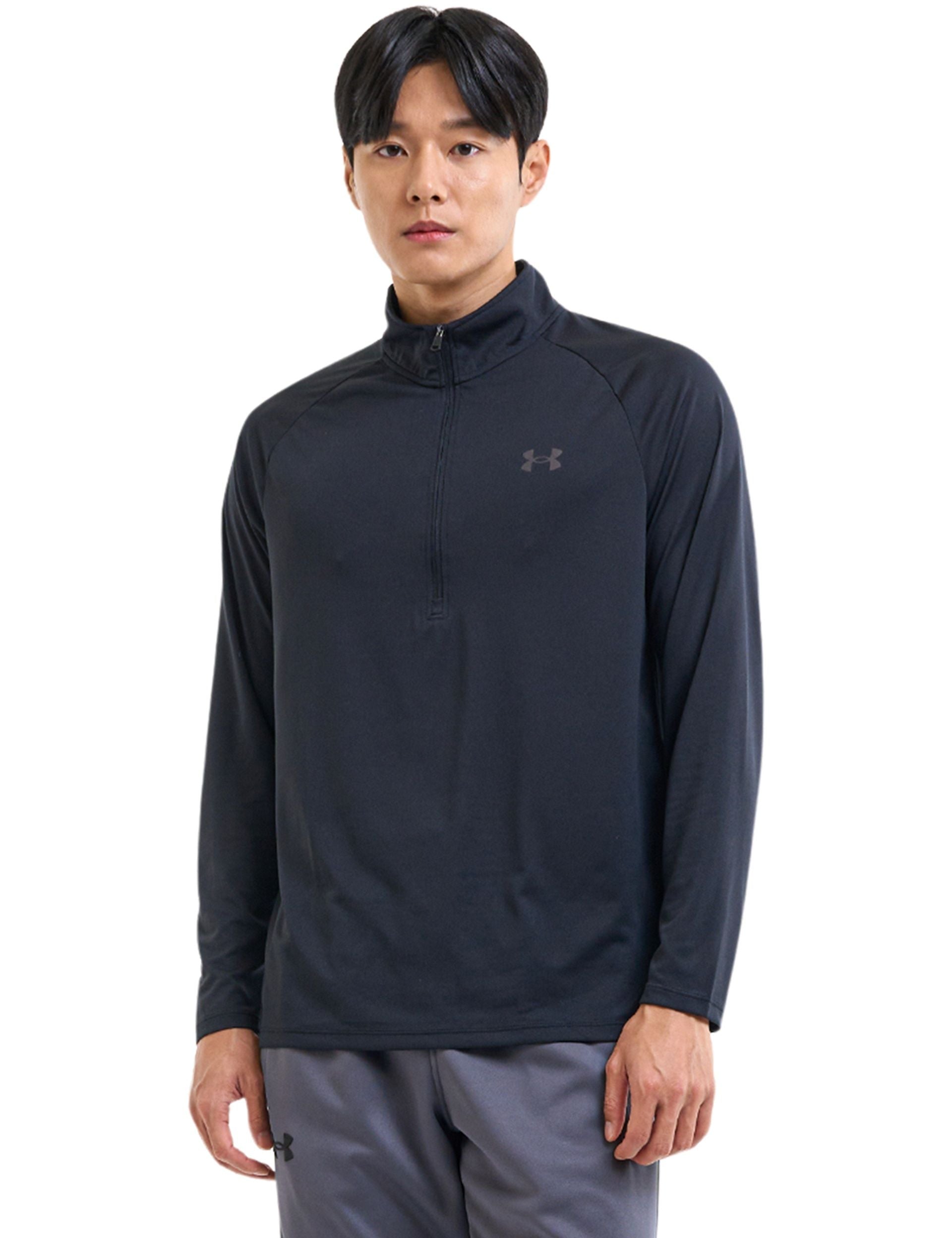 Tech 2.0 1 2 Zip Black Charcoal