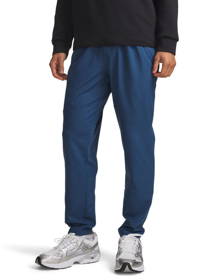 Under Armour Unstoppable Tapered Pant - Wham Blue/Blackimages1- The Sports Edit