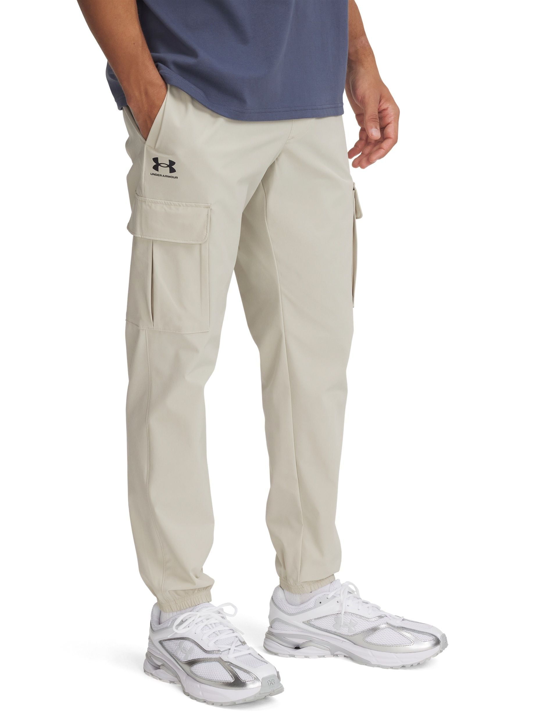 Vibe Woven Cargo Pants Base Black