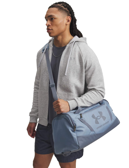 Under Armour Undeniable 5.0 Small Duffle Bag - Blue Wind/Gravelimages5- The Sports Edit