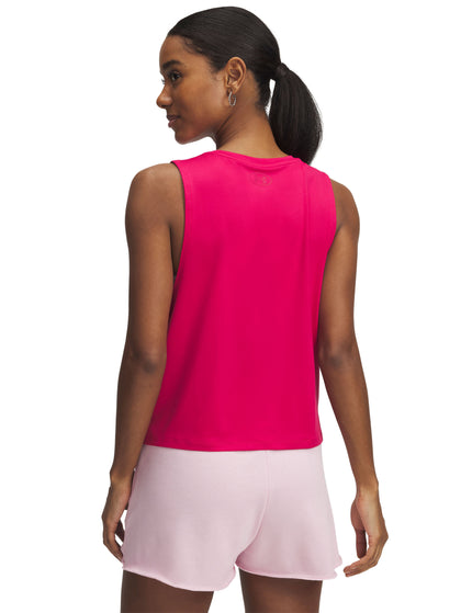 Under Armour Vanish Energy Crop Tank - Shaded Fuchsiaimages2- The Sports Edit