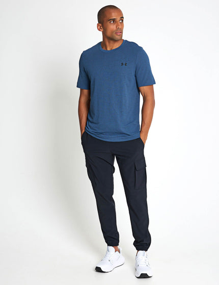 Under Armour Vanish Seamless Short Sleeve T-Shirt - Wham Blue/Blackimages3- The Sports Edit