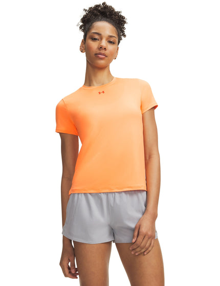 Under Armour Vanish Short Sleeve - Orange Bloc/Venomimages1- The Sports Edit