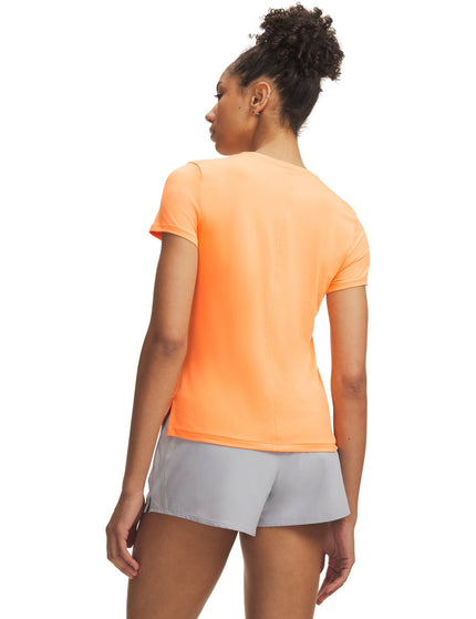 Under Armour Vanish Short Sleeve - Orange Bloc/Venomimages2- The Sports Edit