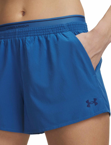 Under Armour Vanish Woven 3" Shorts - Aegean Blue/Blackout Navyimages3- The Sports Edit