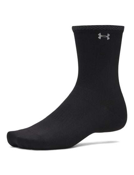 Under Armour Velociti Lite Crew Socks - Ultimate Black/Reflectiveimages1- The Sports Edit