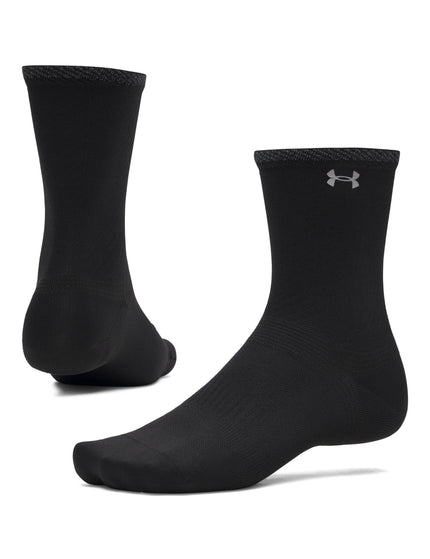 Under Armour Velociti Lite Crew Socks - Ultimate Black/Reflectiveimages3- The Sports Edit