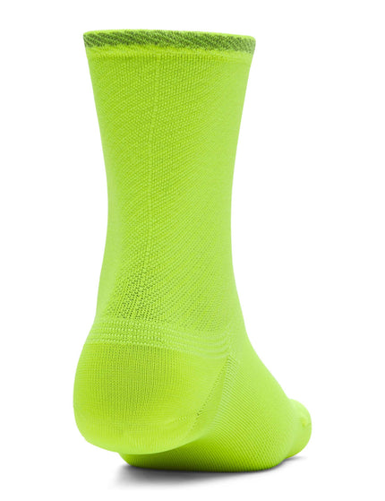 Under Armour Velociti Lite Crew Socks - High Vis Yellow/Reflectiveimages2- The Sports Edit
