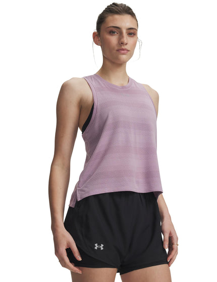 Under Armour Velociti Singlet - Mauve Pink/Reflectiveimages1- The Sports Edit