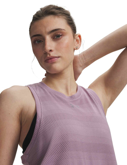 Under Armour Velociti Singlet - Mauve Pink/Reflectiveimages3- The Sports Edit
