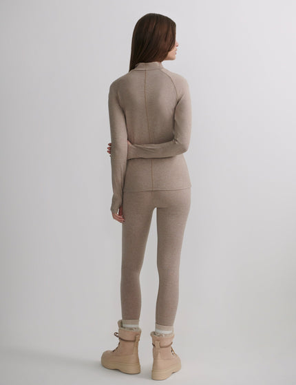 Varley Always Warm Baselayer Top - Taupe Marlimages6- The Sports Edit