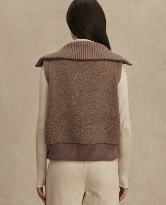 Aspen Gilet - Ash Taupe