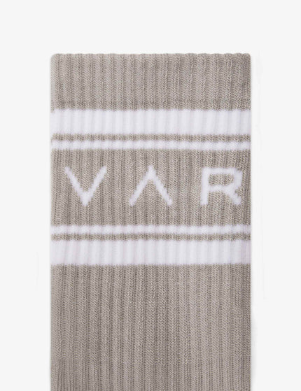 Varley Astley Active Sock - Cement/Snow Whiteimages2- The Sports Edit