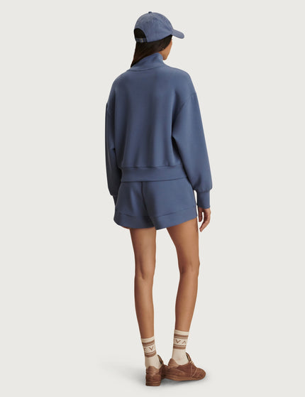 Varley Atrium High Waisted Short 4.5" - Bijou Blueimages5- The Sports Edit