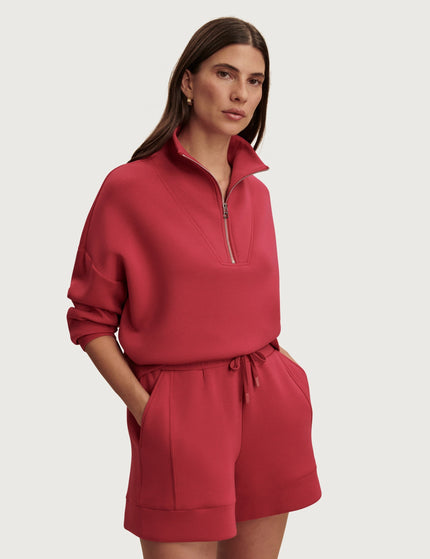 Varley Atrium High Waisted Short 4.5" - Rich Raspberryimages4- The Sports Edit