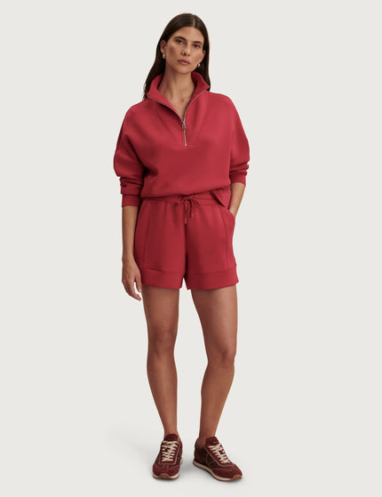 Varley Atrium High Waisted Short 4.5" - Rich Raspberryimages6- The Sports Edit