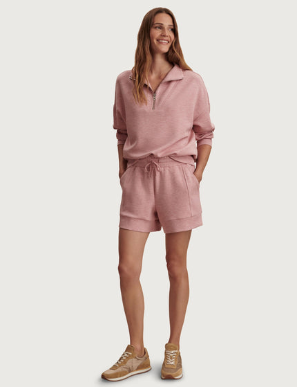 Varley Atrium High Waisted Short 4.5" - Rose Marlimages6- The Sports Edit