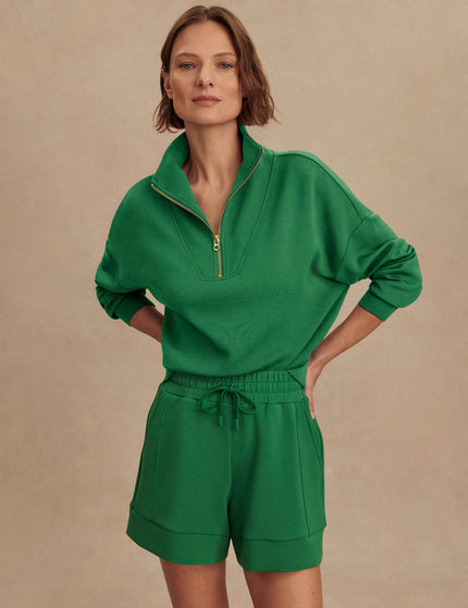 Varley Atrium High Waisted Short 4.5" - Verdant Greenimages4- The Sports Edit