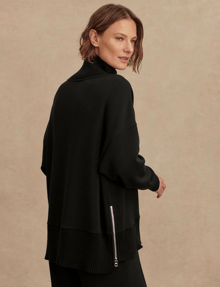 Varley Barker High-Neck Sweat - Blackimages2- The Sports Edit