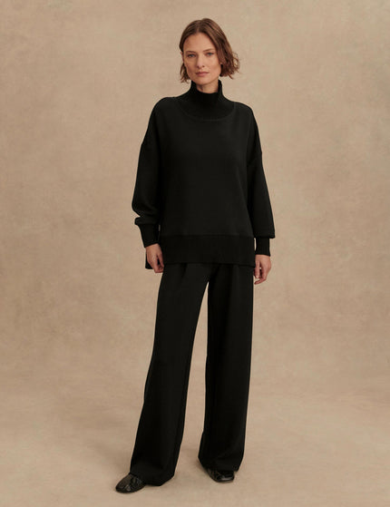 Varley Barker High-Neck Sweat - Blackimages6- The Sports Edit