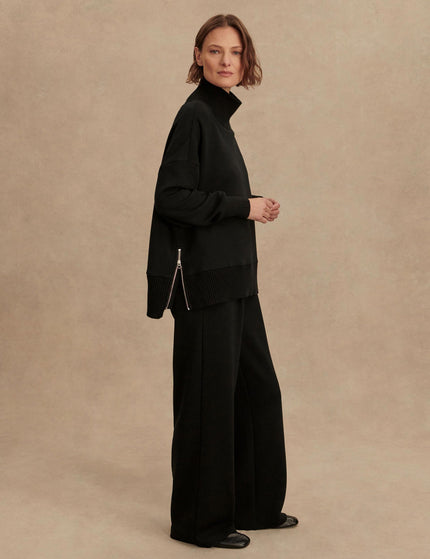 Varley Barker High-Neck Sweat - Blackimages8- The Sports Edit