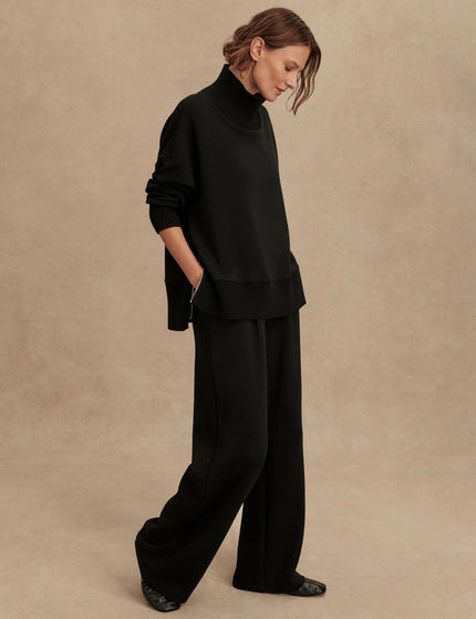 Varley Barker High-Neck Sweat - Blackimages7- The Sports Edit