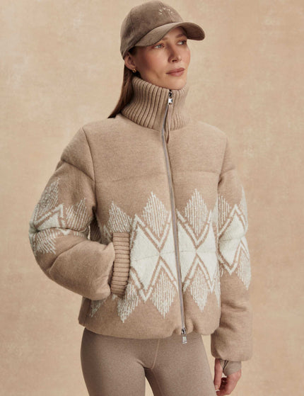 Varley Belinda Knit Puffer - Light Taupeimages4- The Sports Edit