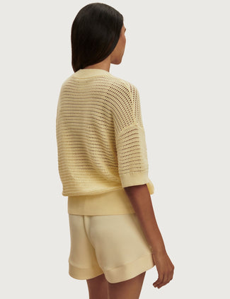 Callie Knit Top - Anise Flower